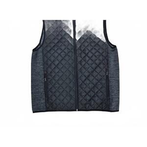 NEW F/X FUSION men's quilted sporty vest in black